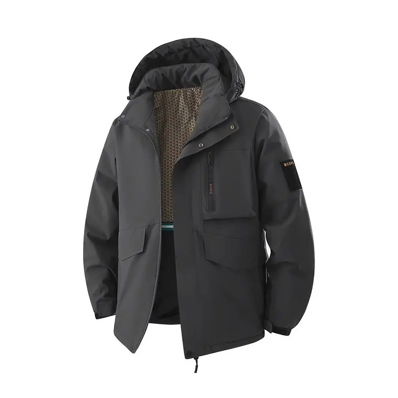 New Men's Workwear irt Collar Breathable Waterproof Stain Resistant Large Size Comfortable Nylon Fabric Spring Season
New Men's Workwear irt Collar Breathable Waterproof Stain Resistant Large Size Comfortable Nylon Fabric Spring Season