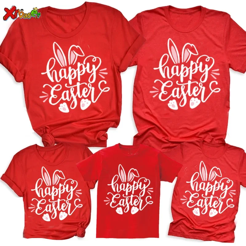 Happy Easter Family Shirts Family Matching T-shirts Bunny Tee Shirt Outfits Kids Shirt Party Girl Clothing Matching Cute Clothes
Happy Easter Family Shirts Family Matching T-shirts Bunny Tee Shirt Outfits Kids Shirt Party Girl Clothing Matching Cute Clothes