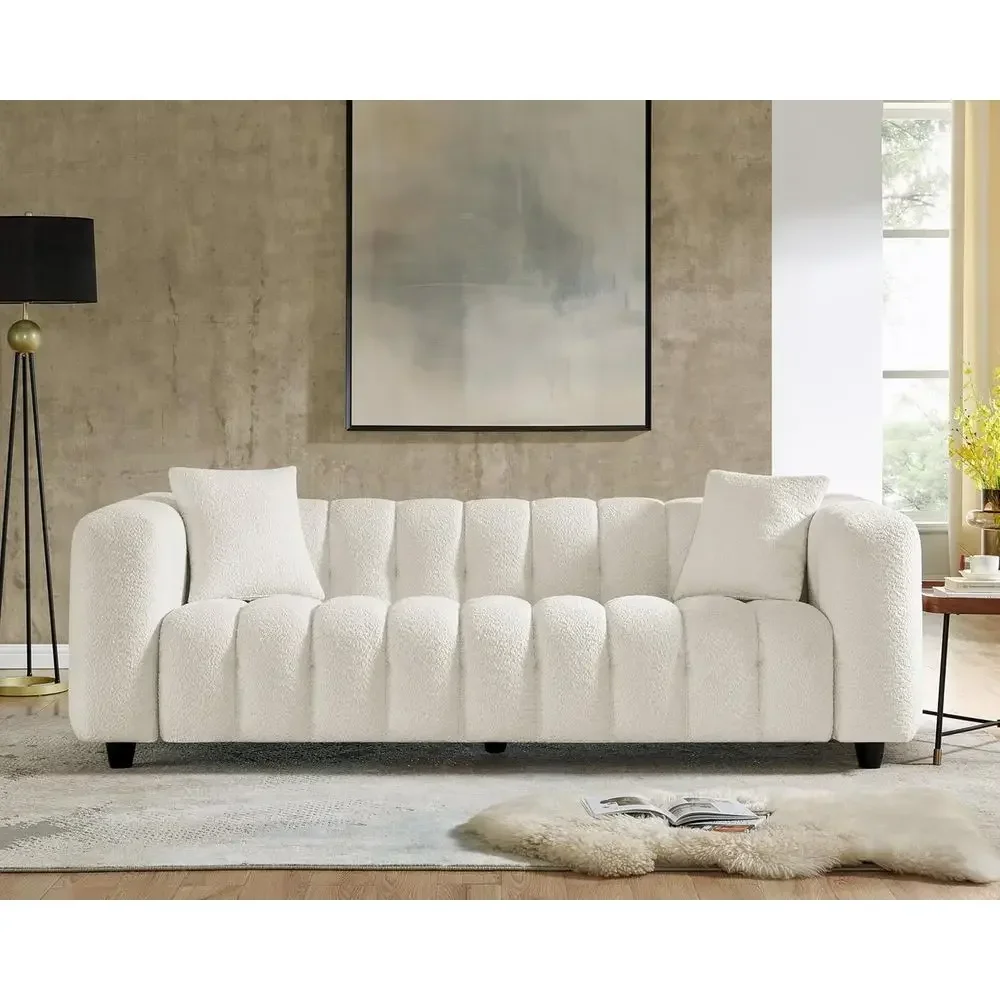 Oversized 90 Boucle Couch, Bubble Cloud Sofa, Extra Large Loveseat, Curved 3 Seater Comfort Couch, 2 Seater Tufted Sofa for Smal
Oversized 90 Boucle Couch, Bubble Cloud Sofa, Extra Large Loveseat, Curved 3 Seater Comfort Couch, 2 Seater Tufted Sofa for Smal