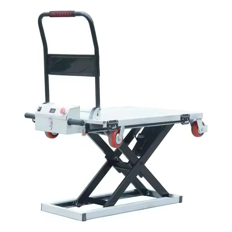 【Best-selling】Electric Hydraulic Trolley Vehicle-mounted Automatic Loading And Unloading Scissor Lift Table 300kg Lift Platform
【Best-selling】Electric Hydraulic Trolley Vehicle-mounted Automatic Loading And Unloading Scissor Lift Table 300kg Lift Platform