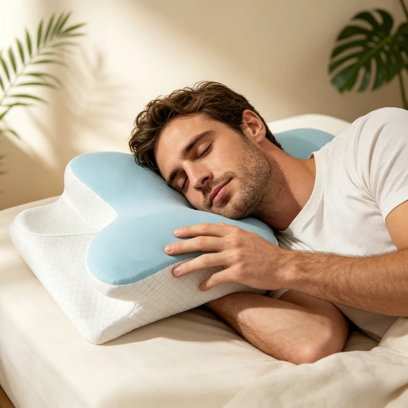 Butterfly Shaped Memory Foam Pillow, Slow Rebound Relaxing Cervical Neck Pillow, Orthopedic Pain Relief Sleeping Bedding Pillow
Butterfly Shaped Memory Foam Pillow, Slow Rebound Relaxing Cervical Neck Pillow, Orthopedic Pain Relief Sleeping Bedding Pillow
