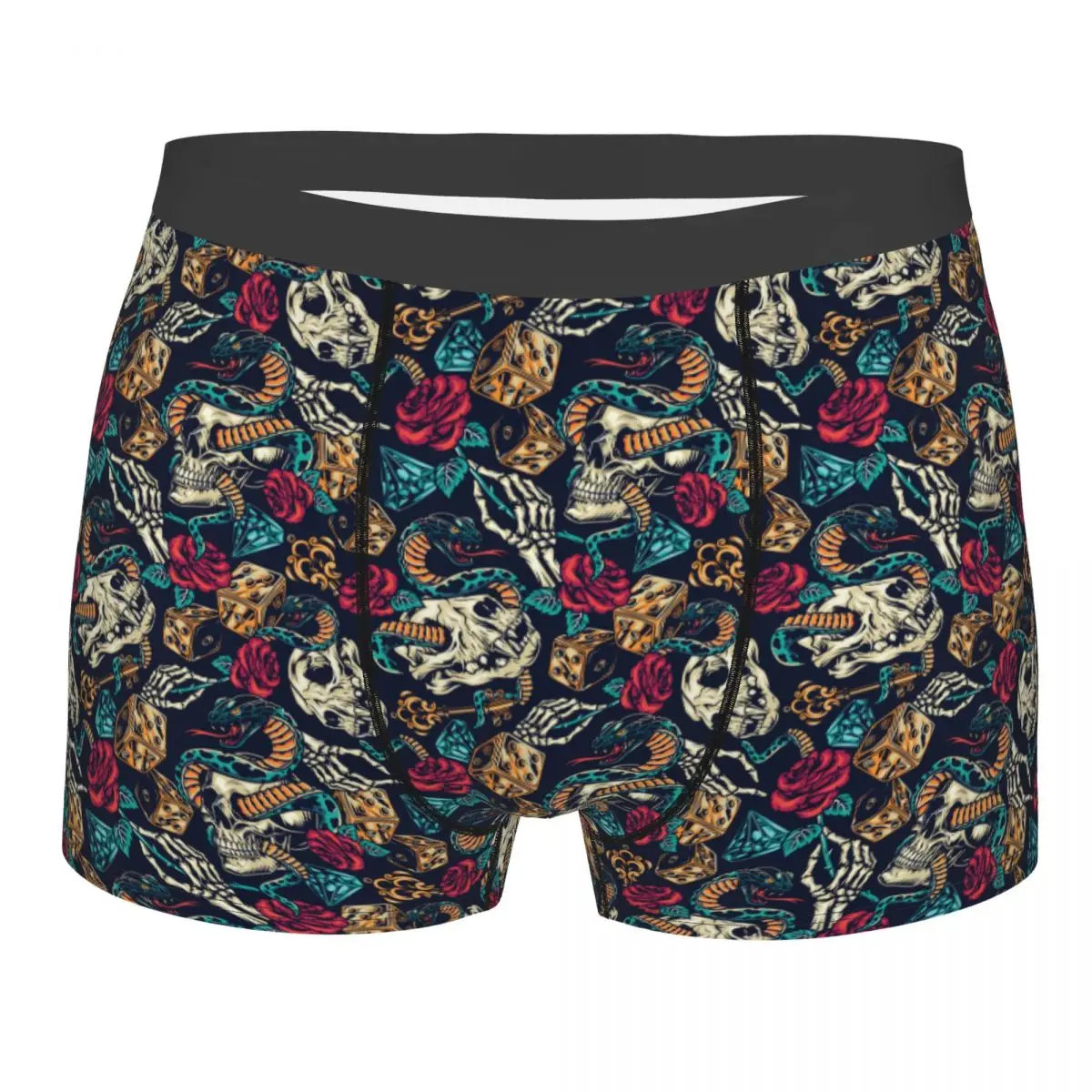 Custom Horror Skeleton Gothic SKull Boxers Shorts Men Briefs Underwear Cool Underpants
Custom Horror Skeleton Gothic SKull Boxers Shorts Men Briefs Underwear Cool Underpants