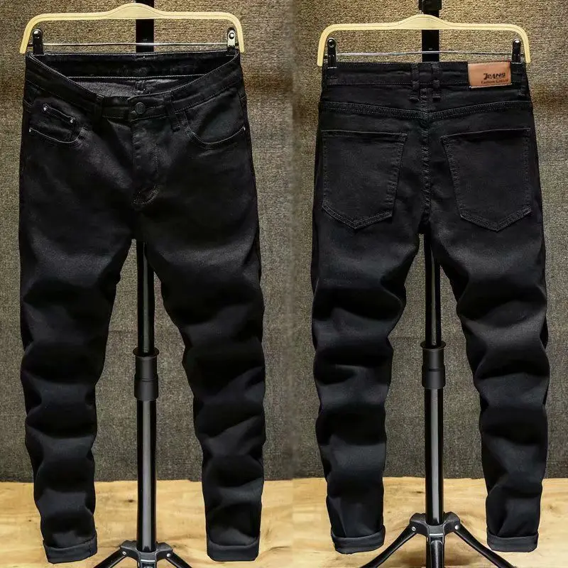 Bla Casual Men's Jeans Elastic Versatile Slimming Long Pants Spring Autumn New Sle Youth ular mid Waist Zipper Fly
Bla Casual Men's Jeans Elastic Versatile Slimming Long Pants Spring Autumn New Sle Youth ular mid Waist Zipper Fly