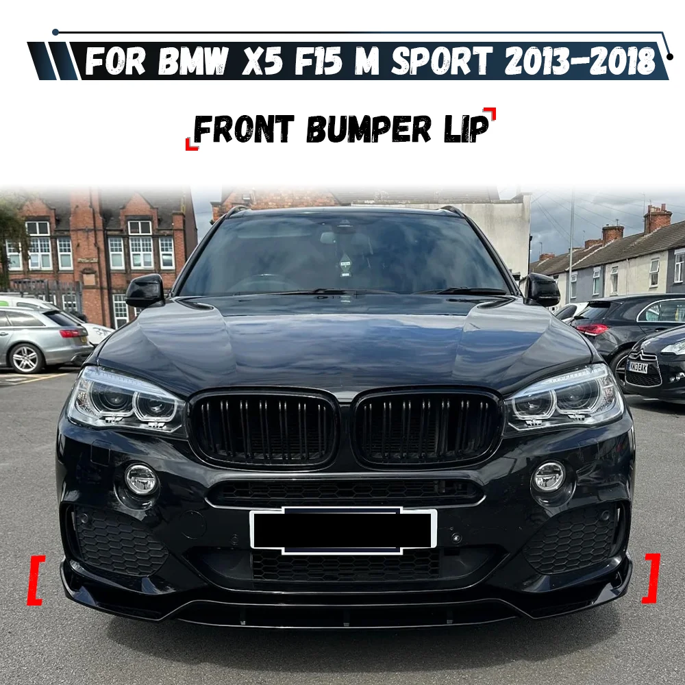 For BMW X5 F15 M Sport 2013 2014 2015 2016 2017 2018 Car Front Bumper Canard Lip Lower Splitter Diffuser Spoiler Body Kits
For BMW X5 F15 M Sport 2013 2014 2015 2016 2017 2018 Car Front Bumper Canard Lip Lower Splitter Diffuser Spoiler Body Kits
