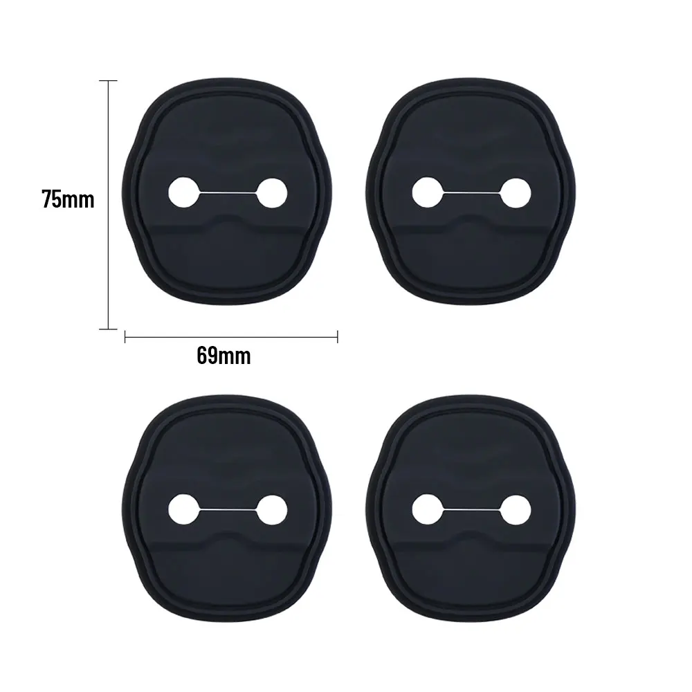 Car Door Mute Damping Cushion Silicone Door Lock Buckle Door Anti-collision Protective Cover For NISSAN Terra 2021-2023
Car Door Mute Damping Cushion Silicone Door Lock Buckle Door Anti-collision Protective Cover For NISSAN Terra 2021-2023