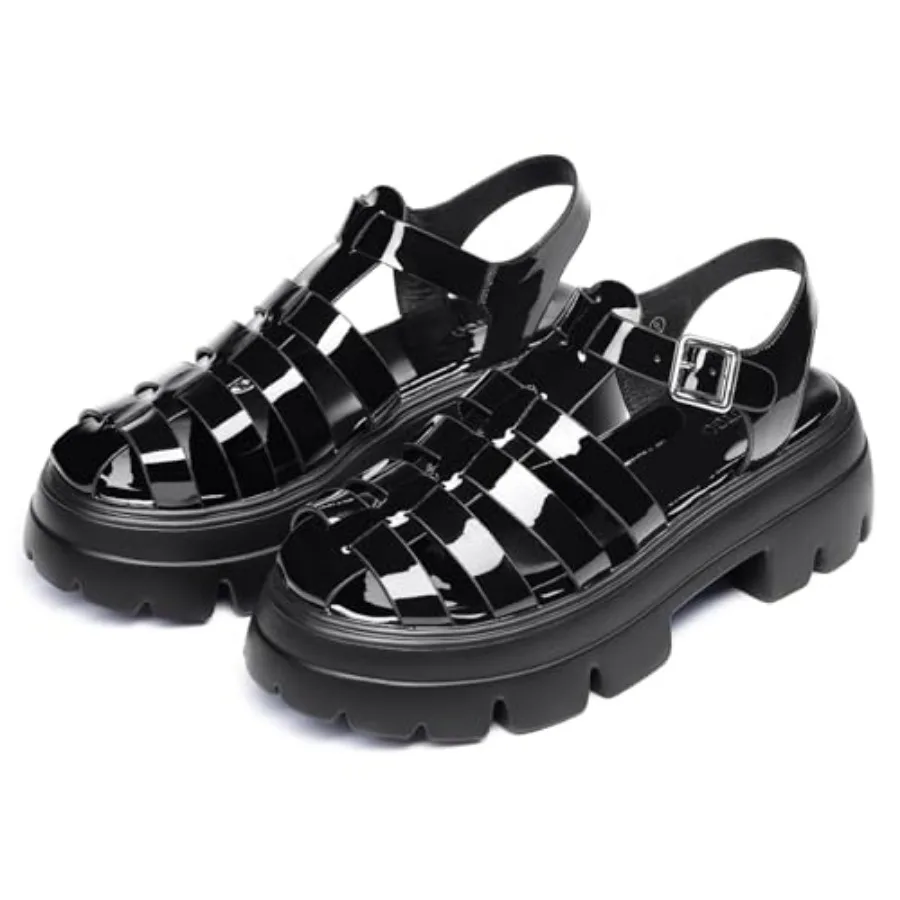 Coutgo Womens Platform Chunky Heels Sandals Gladiator Ankle Strap Heels Lug Sole Summer Fisherman Y2K Shoes
Coutgo Womens Platform Chunky Heels Sandals Gladiator Ankle Strap Heels Lug Sole Summer Fisherman Y2K Shoes