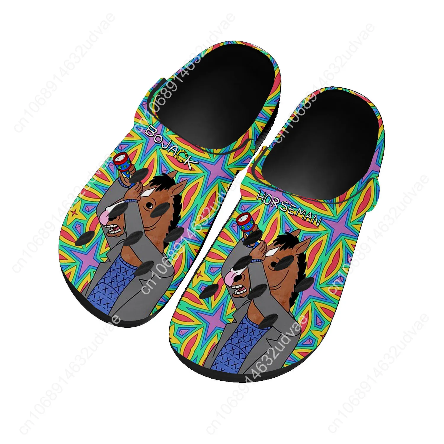 B-BoJack H-Horsemans Home Custom Sandals Women Teenager Fashion Water Shoe Garden Clog Breathable Comfort Beach Hole Slippers
B-BoJack H-Horsemans Home Custom Sandals Women Teenager Fashion Water Shoe Garden Clog Breathable Comfort Beach Hole Slippers