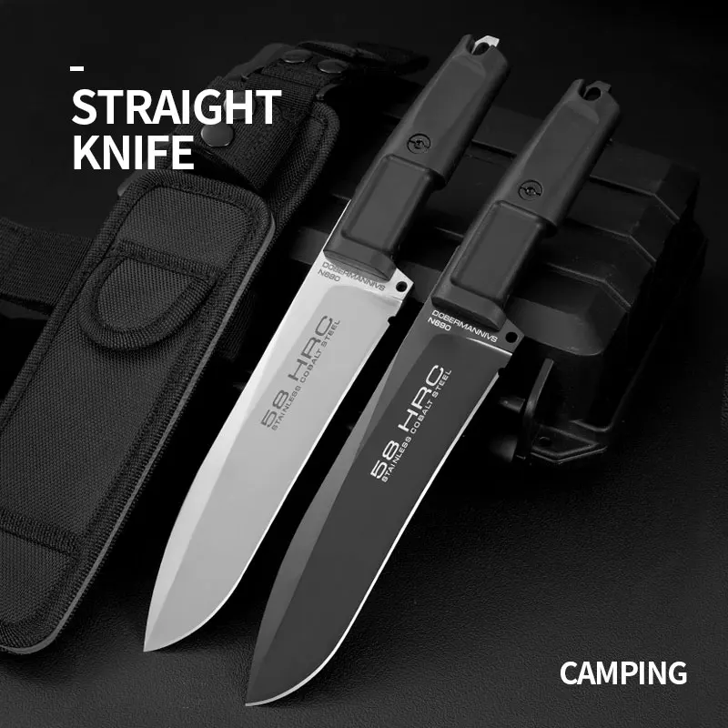 Fixed blade knife, Outdoor camping knife, Wilderness exploration, Mountaineering, Leg strap, Survival knife
Fixed blade knife, Outdoor camping knife, Wilderness exploration, Mountaineering, Leg strap, Survival knife