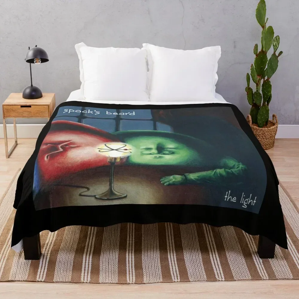Spock's Beard The Light front cover art Throw Blanket Men's Soft Warm Throw Blanket for Couch
Spock's Beard The Light front cover art Throw Blanket Men's Soft Warm Throw Blanket for Couch