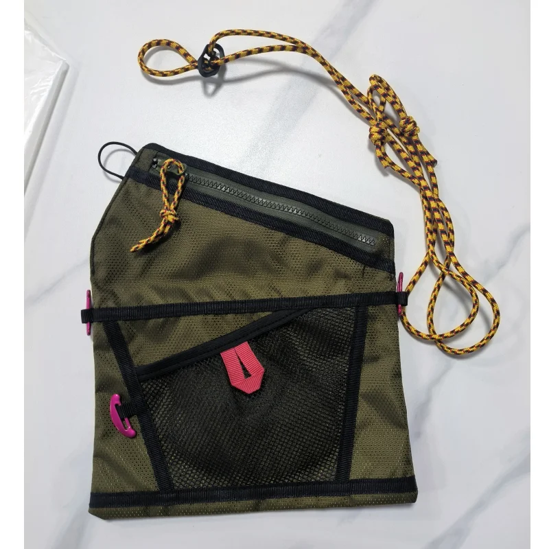 Unisex Lightweight Portable Hollow Mesh Crossbody Bag,Waterproof Sling Shoulder Purse, Outdoor Sports Cycling Commute Messenger
Unisex Lightweight Portable Hollow Mesh Crossbody Bag,Waterproof Sling Shoulder Purse, Outdoor Sports Cycling Commute Messenger