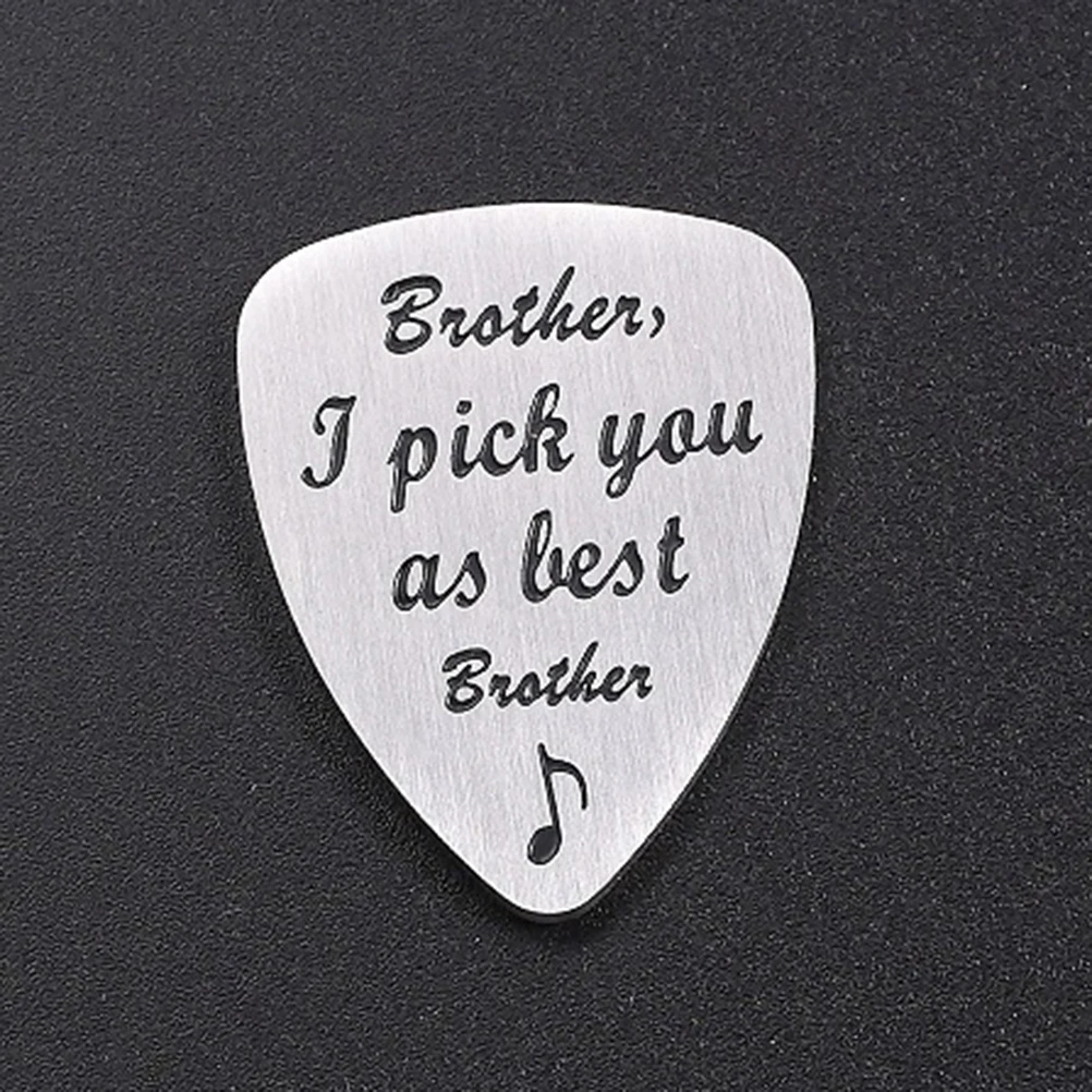 Guitar Film Musical Instrument Accessory Titanium Steel Pick Ukulele Letter Carved Picks
Guitar Film Musical Instrument Accessory Titanium Steel Pick Ukulele Letter Carved Picks