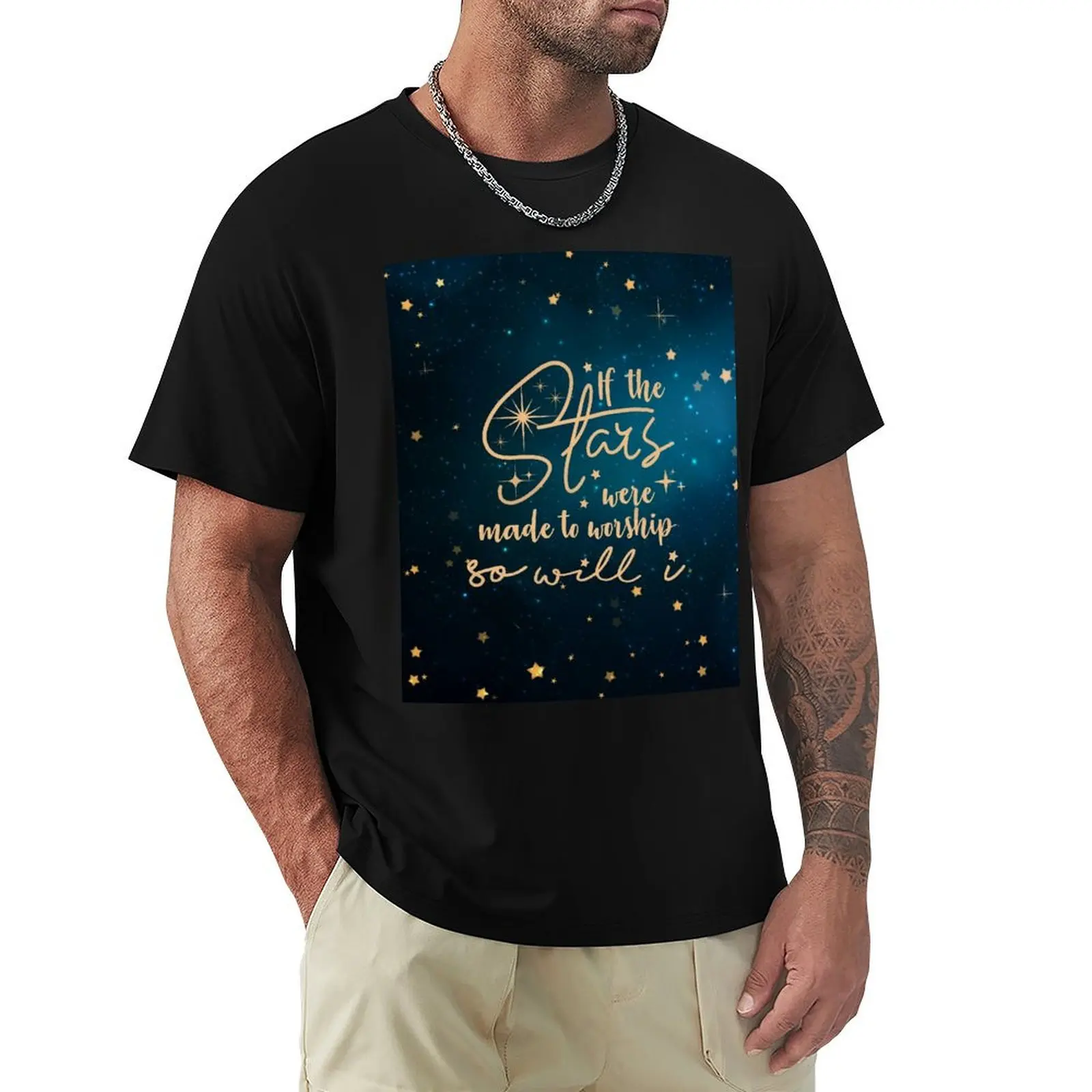 If the stars were made to worship so will I T-Shirt vintage graphic tee Luxury man hippie clothes vintage t shirt men
If the stars were made to worship so will I T-Shirt vintage graphic tee Luxury man hippie clothes vintage t shirt men