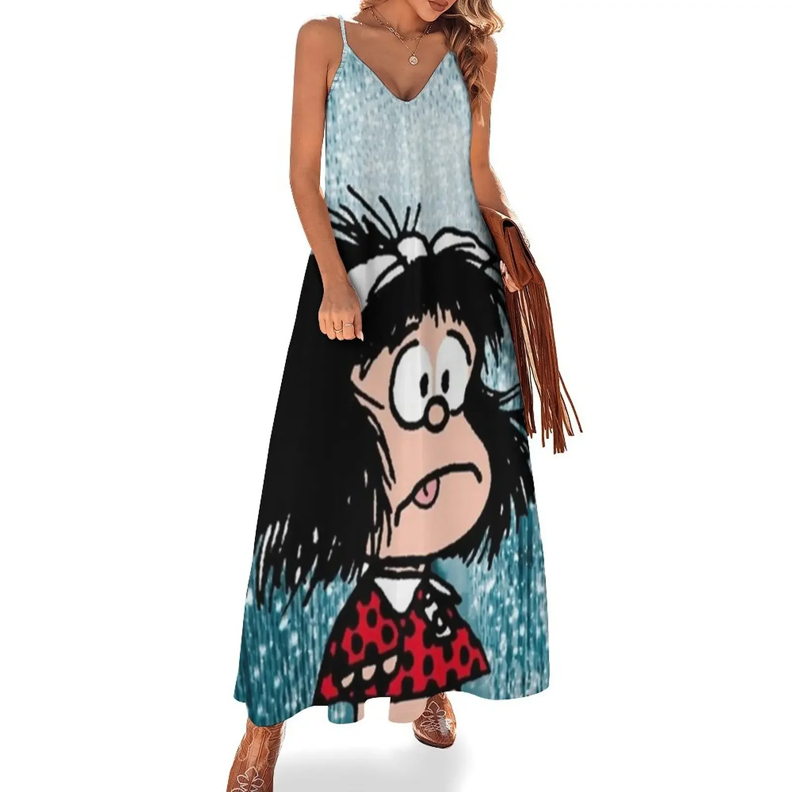 Mafalda Cute Sleeveless Dress dresses for women 2025 chic and elegant woman dress Dress
Mafalda Cute Sleeveless Dress dresses for women 2025 chic and elegant woman dress Dress