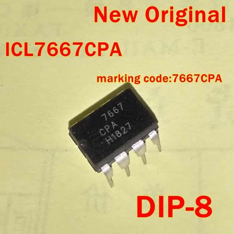 1Pcs to 100Pcs Icl7667Cpa Icl7667Cpaz Dip-8 New Original Marking Code:7667Cpa Dual Power Mosfet Driver
1Pcs to 100Pcs Icl7667Cpa Icl7667Cpaz Dip-8 New Original Marking Code:7667Cpa Dual Power Mosfet Driver