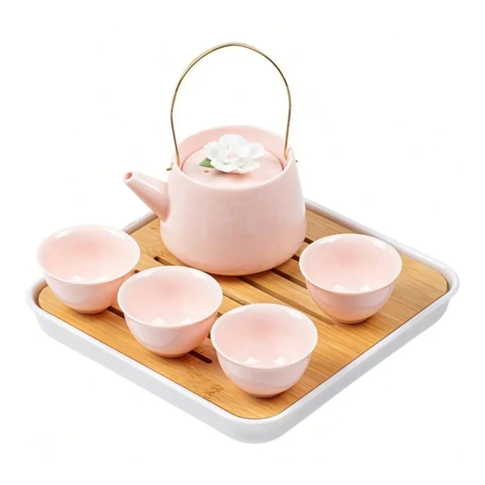 Porcelain Tea Set Pink Kungfu Teapot Set With 1 Teapot 4 Tea Cups 1 Tea Tray For Adults Tea Lover Women Men Office Home Use Pin
Porcelain Tea Set Pink Kungfu Teapot Set With 1 Teapot 4 Tea Cups 1 Tea Tray For Adults Tea Lover Women Men Office Home Use Pin