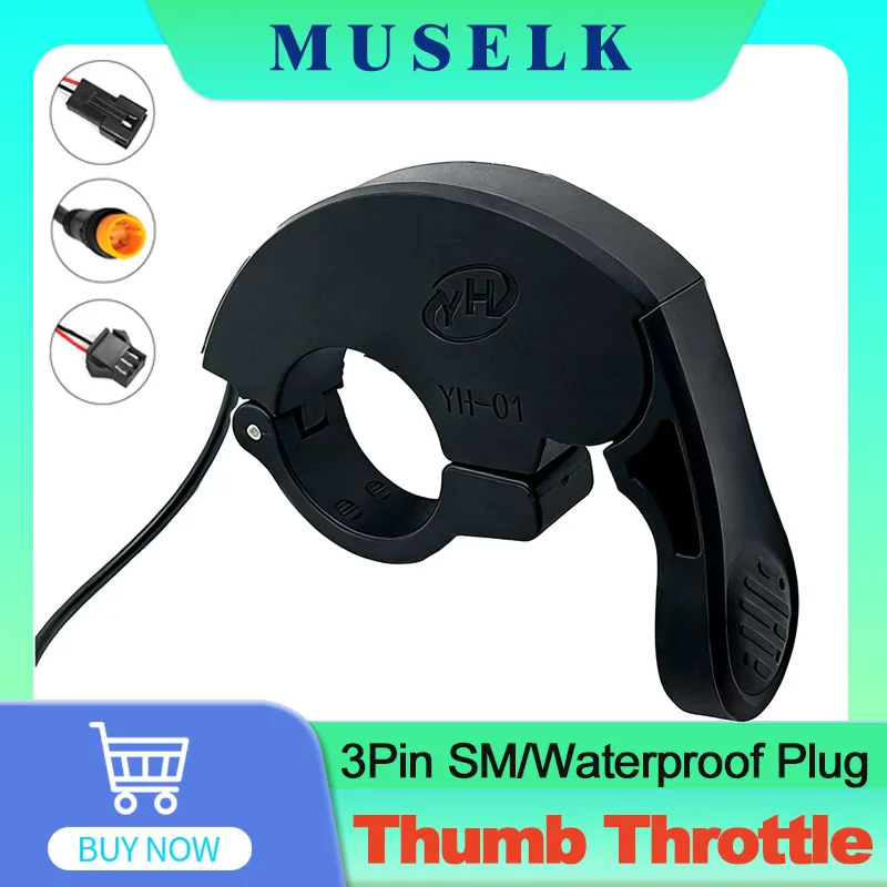 YH-01 Ультралегкий и быстро разбираемый левый/правый дроссель с управлением большим пальцем 24В/36В/48В, аксессуары для электровелосипедов, электробайков
YH-01 Ультралегкий и быстро разбираемый левый/правый дроссель с управлением большим пальцем 24В/36В/48В, аксессуары для электровелосипедов, электробайков