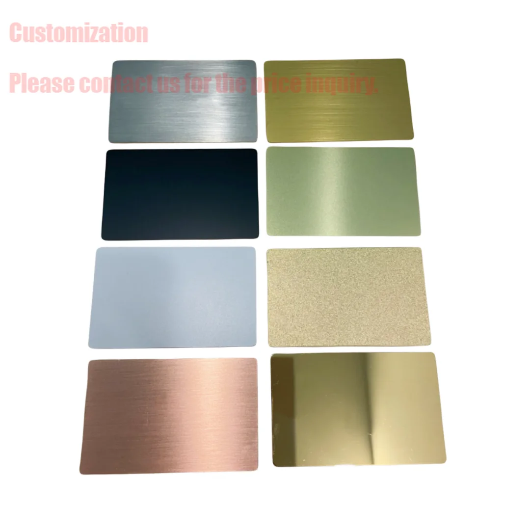 Customized inquiry Custom Personalized Plain Stainless Steel Laser Engraving Metal Business Cards Blank 0.3mm 0.5mm 0.8mm Blank
Customized inquiry Custom Personalized Plain Stainless Steel Laser Engraving Metal Business Cards Blank 0.3mm 0.5mm 0.8mm Blank
