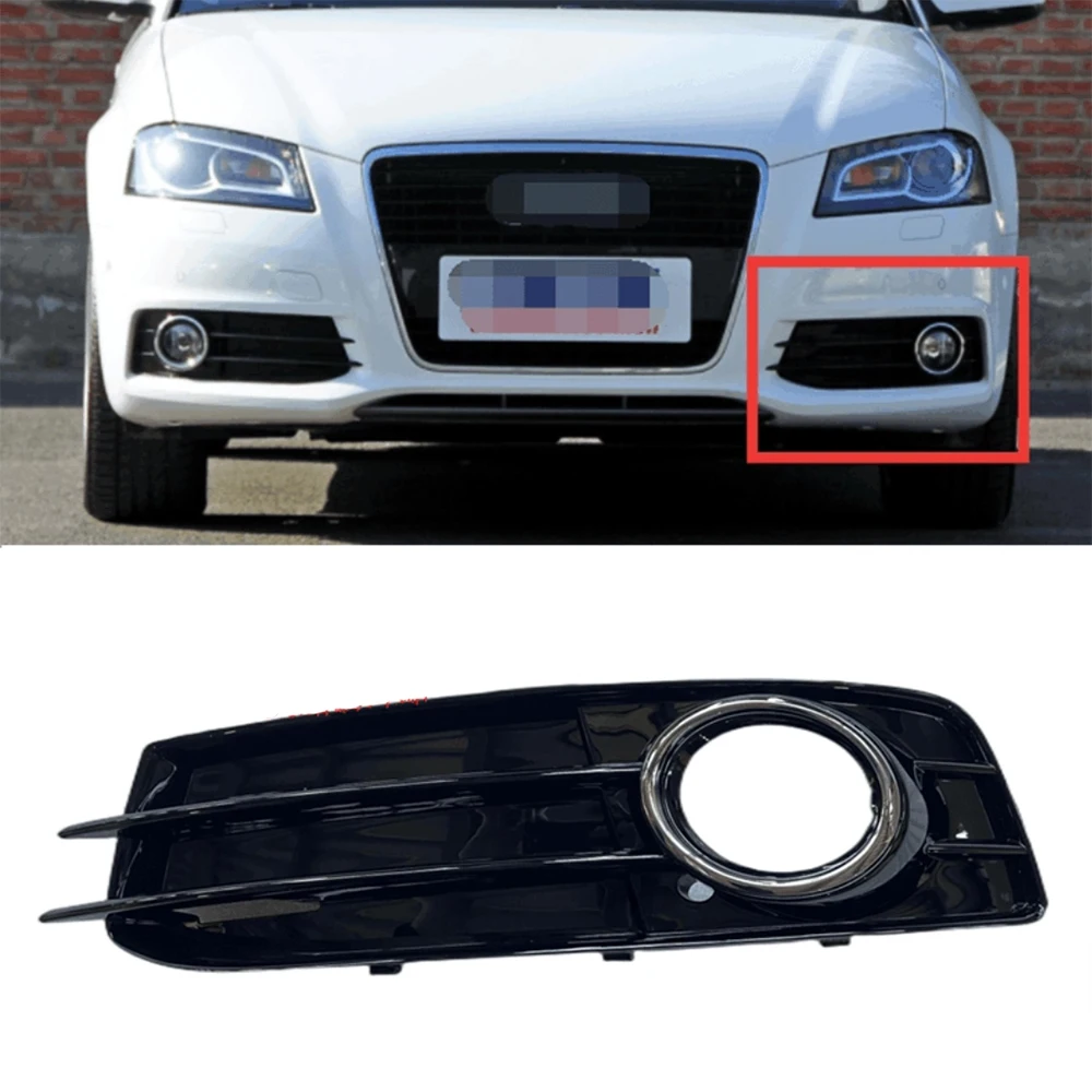 Glossy Black Front Bumper Lower Fog Light Grill For Audi A3 8P S-Line 2009-2012 8P0807682 8P0807681 Front Grille
Glossy Black Front Bumper Lower Fog Light Grill For Audi A3 8P S-Line 2009-2012 8P0807682 8P0807681 Front Grille