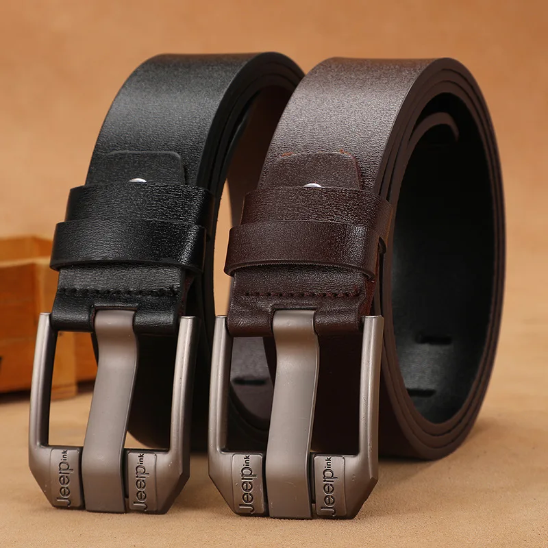 Men Pin Buckle Belt Genuine Leather Men Jeans Waist Belts for Men Male Vintage Cowskin 120CM Belt Gifts
Men Pin Buckle Belt Genuine Leather Men Jeans Waist Belts for Men Male Vintage Cowskin 120CM Belt Gifts