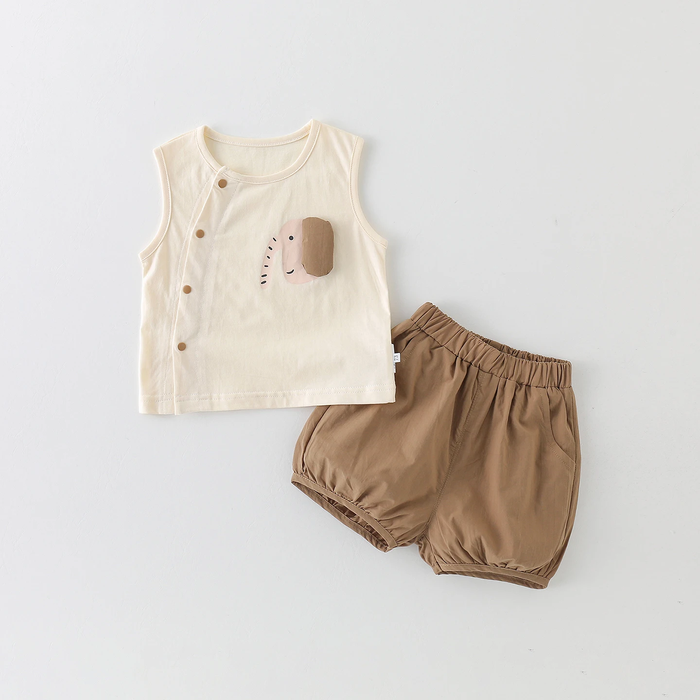 Boys Summer Outfit 2026 New Style Baby Boys Summer Clothes Vest Shorts Infant Toddler Outdoor Separate Clothes Breathable Cot...
Boys Summer Outfit 2026 New Style Baby Boys Summer Clothes Vest Shorts Infant Toddler Outdoor Separate Clothes Breathable Cot...