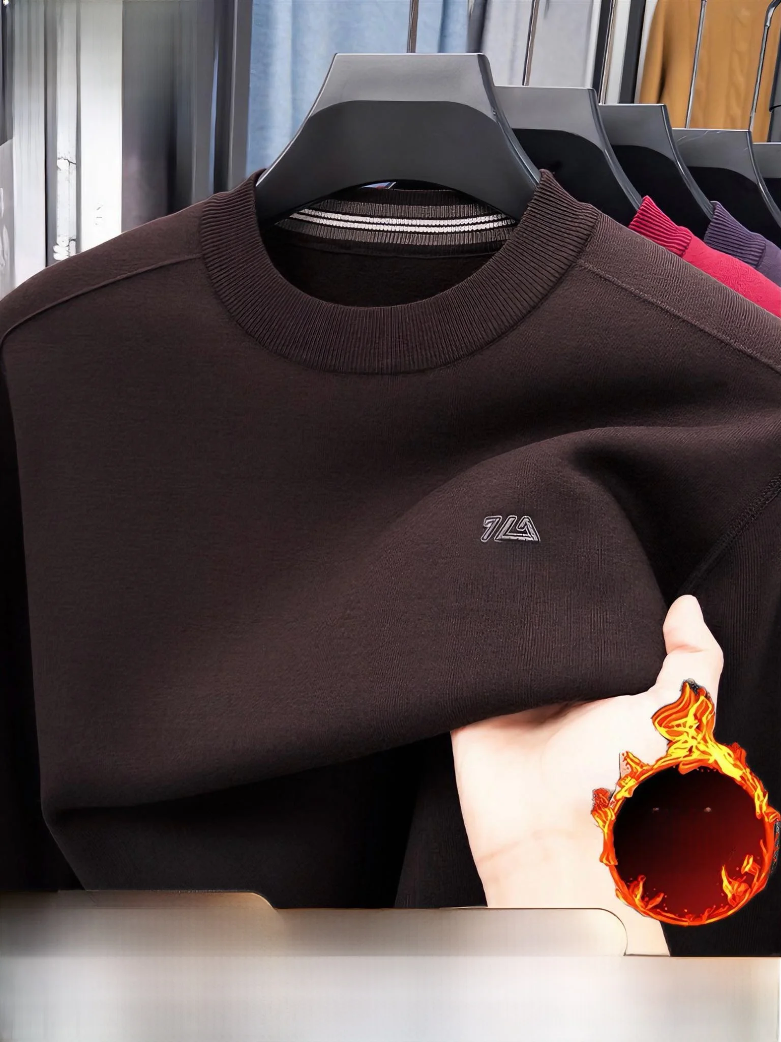 Peir Cardin Men's Fce Lined Knitted Wool Sweater Winter Faionable Warm Thiened Camere Base irt Casual Sle Top
Peir Cardin Men's Fce Lined Knitted Wool Sweater Winter Faionable Warm Thiened Camere Base irt Casual Sle Top