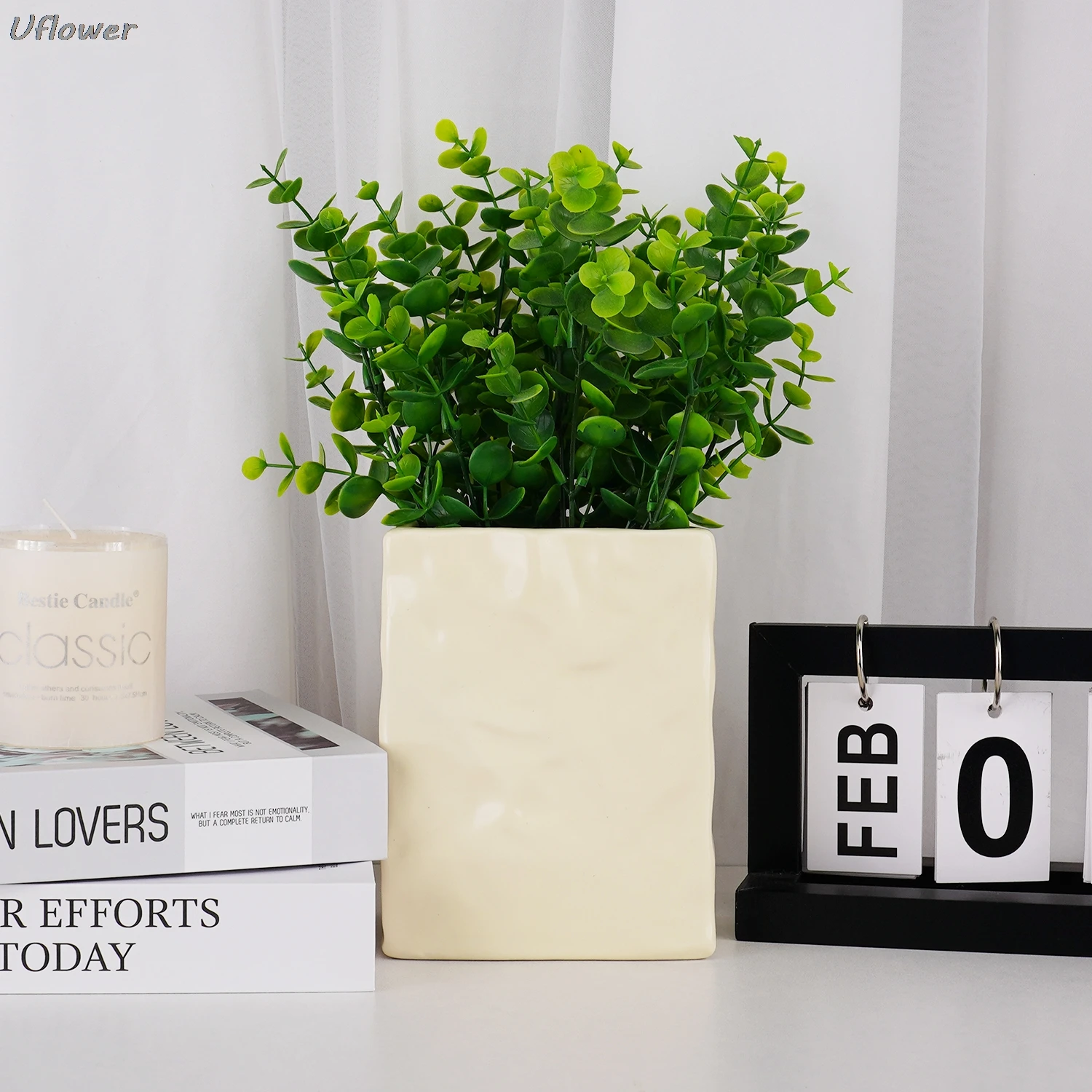 2pcs Eucalyptus Artificial Bonsai Green Fake Plant Potted for Indoor Outdoor Home Bedroom Garden Decoration
2pcs Eucalyptus Artificial Bonsai Green Fake Plant Potted for Indoor Outdoor Home Bedroom Garden Decoration