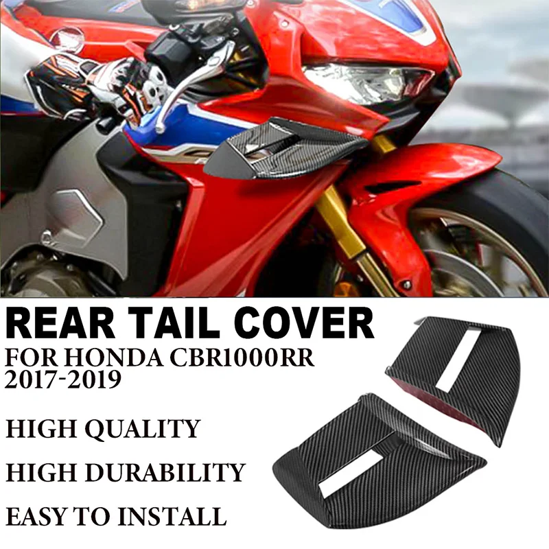 Suitable for Honda CBR1000RR 2017-2019 motorcycle front windshield aerodynamic fixed wing, side wing side spoiler, side fairing
Suitable for Honda CBR1000RR 2017-2019 motorcycle front windshield aerodynamic fixed wing, side wing side spoiler, side fairing