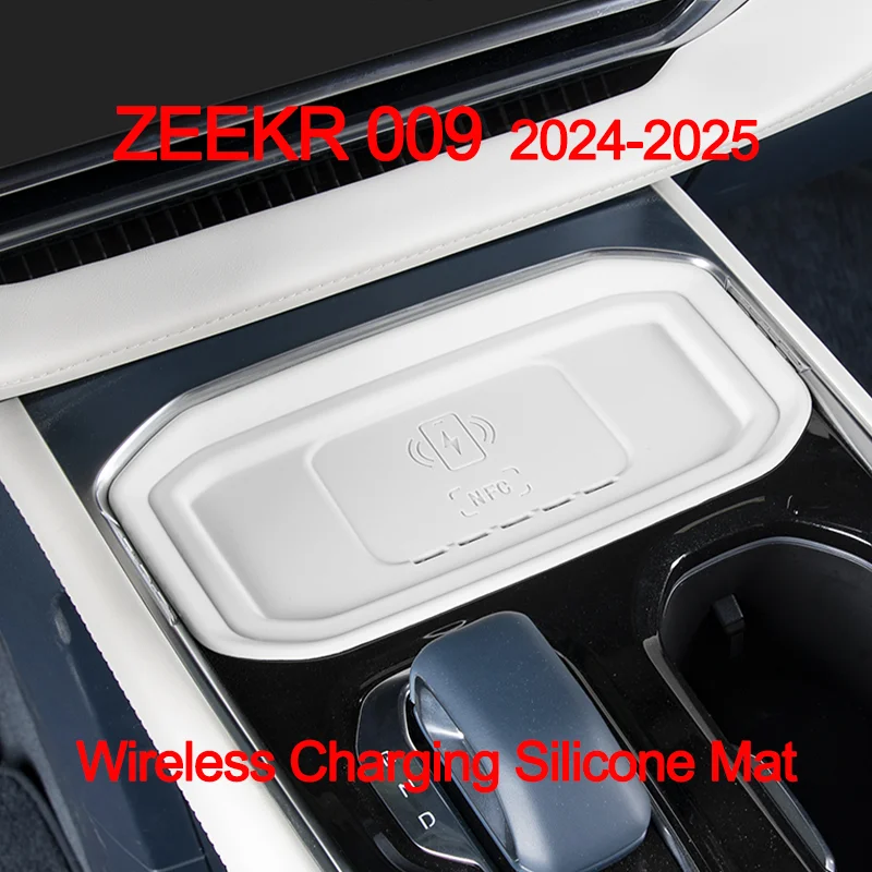 For ZEEKR 009 2022 2023 2024 Car Central Control Mobile Phone Wireless Charging Pad Silicone Non-Slip Mat Car Accessories
For ZEEKR 009 2022 2023 2024 Car Central Control Mobile Phone Wireless Charging Pad Silicone Non-Slip Mat Car Accessories