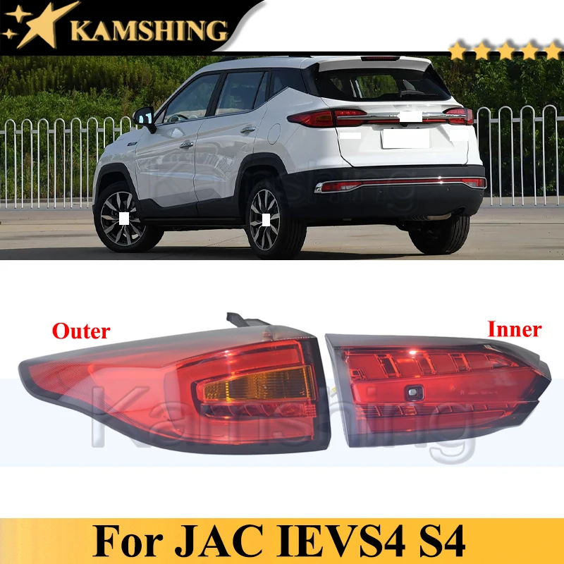 Kamshing 1 Piece Car Accessories Rear Bumper Tail Light Tail Lamp For JAC IEVS4 S4 Taillight Taillamp Brake Light Turn Light
Kamshing 1 Piece Car Accessories Rear Bumper Tail Light Tail Lamp For JAC IEVS4 S4 Taillight Taillamp Brake Light Turn Light