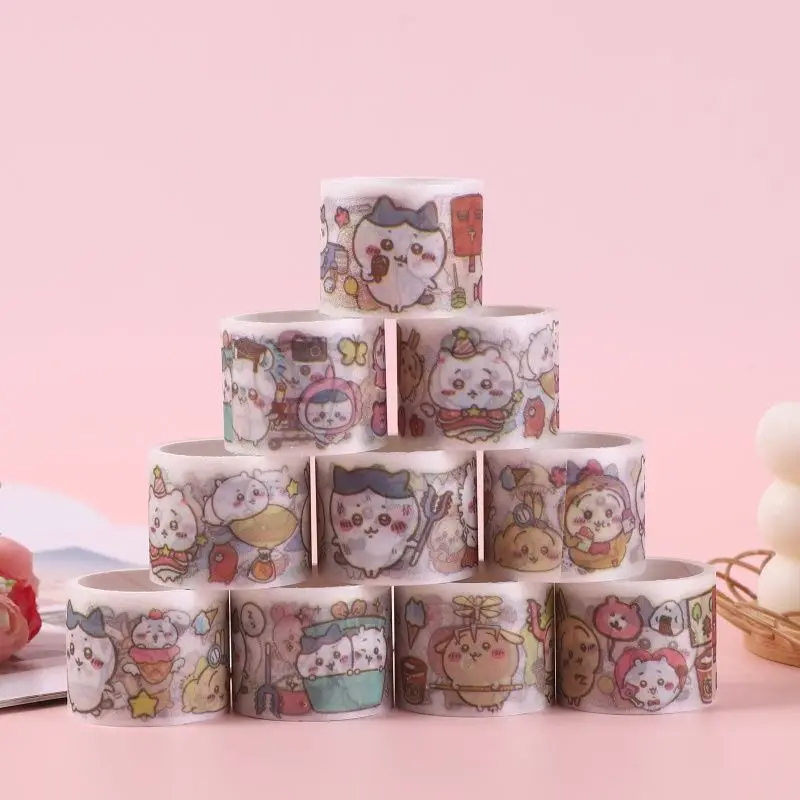 Chiikawa Glitter Dusting Tape Cartoon Cute Momonga Usagi Hachiware Washi Tape Student Account Tape Friend Gift
Chiikawa Glitter Dusting Tape Cartoon Cute Momonga Usagi Hachiware Washi Tape Student Account Tape Friend Gift