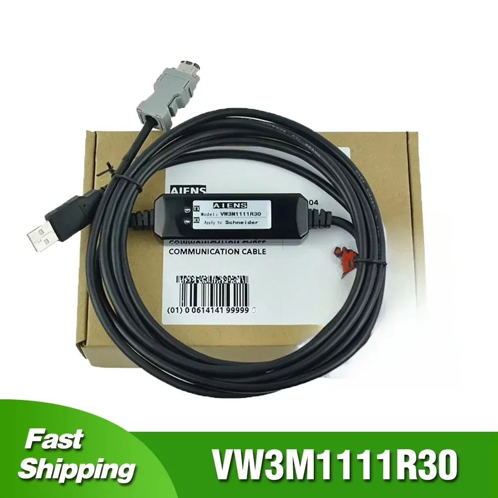 VW3M1111R30 for Schneider LEXIUM-23 Servo Debugging Cable Communication Download Line USB Port
VW3M1111R30 for Schneider LEXIUM-23 Servo Debugging Cable Communication Download Line USB Port