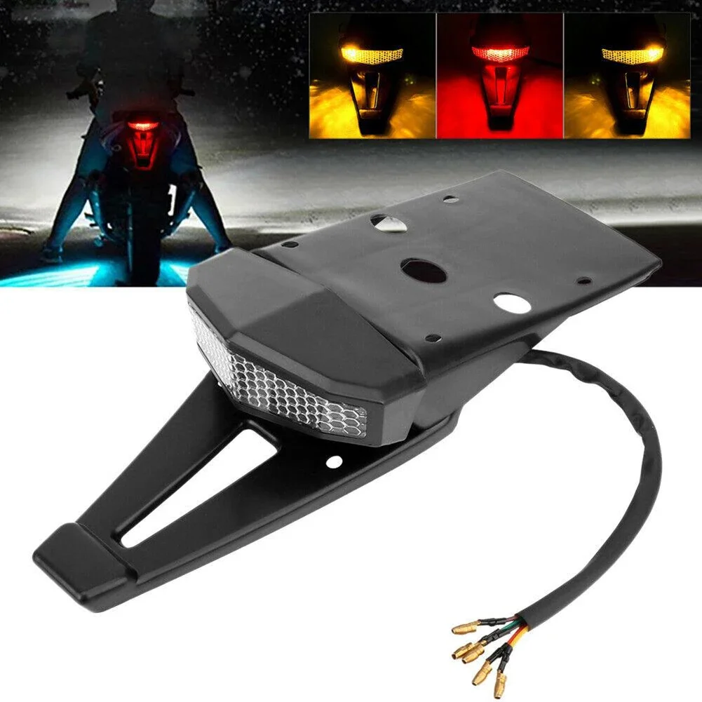 Mudguard Rear Tail Light with bracket 3 Wire LED Turn signal light LED Enduro Rear Mudguard Brake Stop Tail Light for motorcycle
Mudguard Rear Tail Light with bracket 3 Wire LED Turn signal light LED Enduro Rear Mudguard Brake Stop Tail Light for motorcycle