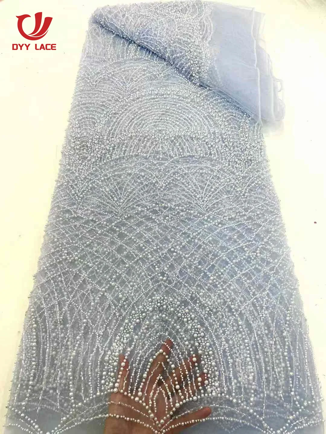 5 Yards High Quality Beaded Lace Fabrics for Wedding Fabric Material Bridal Lace with Sequins Luxury African Lace Fabric
5 Yards High Quality Beaded Lace Fabrics for Wedding Fabric Material Bridal Lace with Sequins Luxury African Lace Fabric