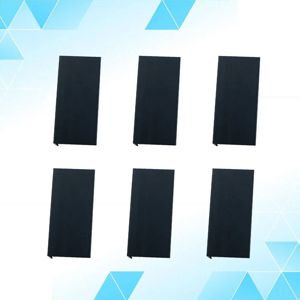 6Pcs Invisible Modern Kitchen Cabinet Handle Black Aluminum Alloy Pull Door Seal Drawer Knob 80mm Durable Solid Thick
6Pcs Invisible Modern Kitchen Cabinet Handle Black Aluminum Alloy Pull Door Seal Drawer Knob 80mm Durable Solid Thick