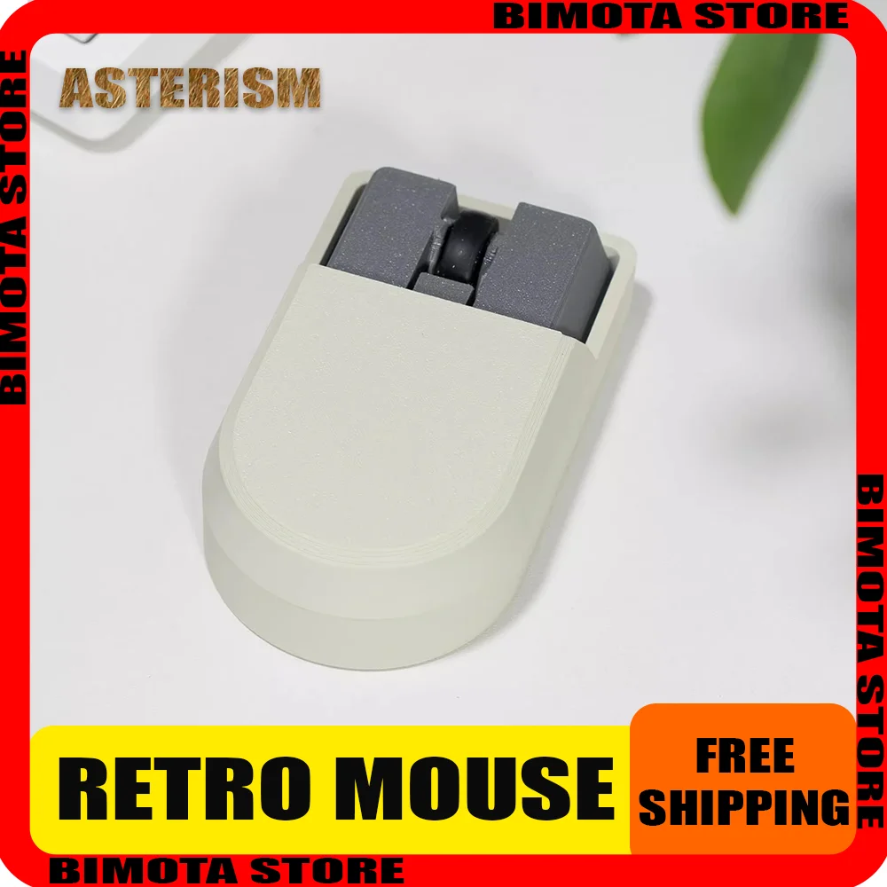 Retro Creative Mouse mute Customization 2.4G DIY Wireless Long Battery Life Silent Art Mouse Accessories for Ultralight Office
Retro Creative Mouse mute Customization 2.4G DIY Wireless Long Battery Life Silent Art Mouse Accessories for Ultralight Office