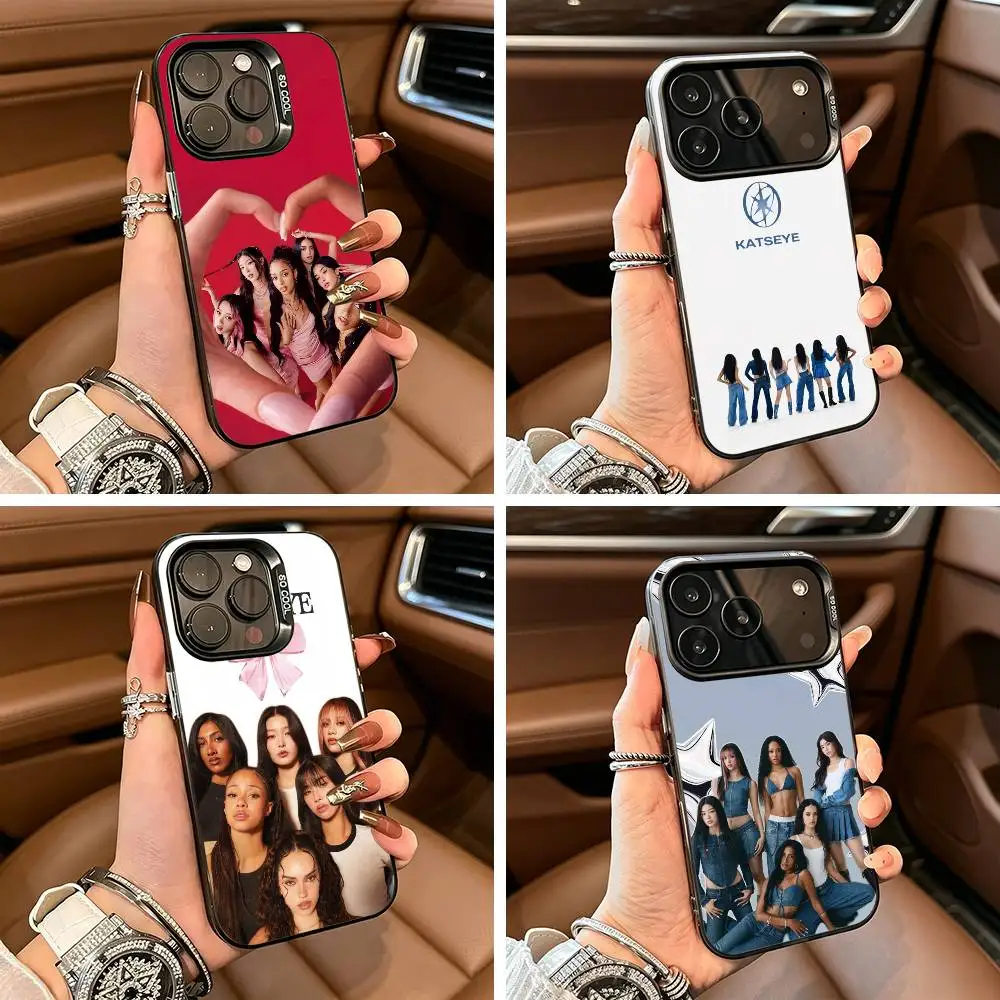 KATSEYE Music Group Phone Case For IPhone17 16 11 12 13 14 15 16 Pro Max Plus Cover Colored Silver Funda Bumber
KATSEYE Music Group Phone Case For IPhone17 16 11 12 13 14 15 16 Pro Max Plus Cover Colored Silver Funda Bumber