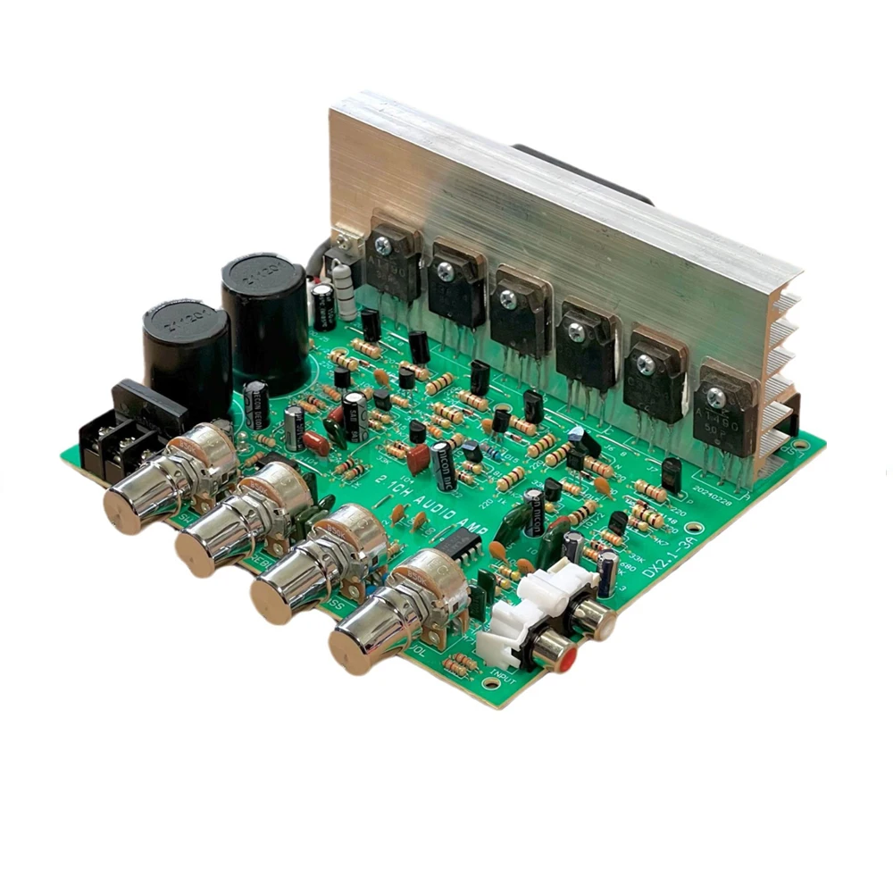 New 2.1 Channel High Power Amplifier Board Subwoofer DIY Finished Power Amplifier Board
New 2.1 Channel High Power Amplifier Board Subwoofer DIY Finished Power Amplifier Board