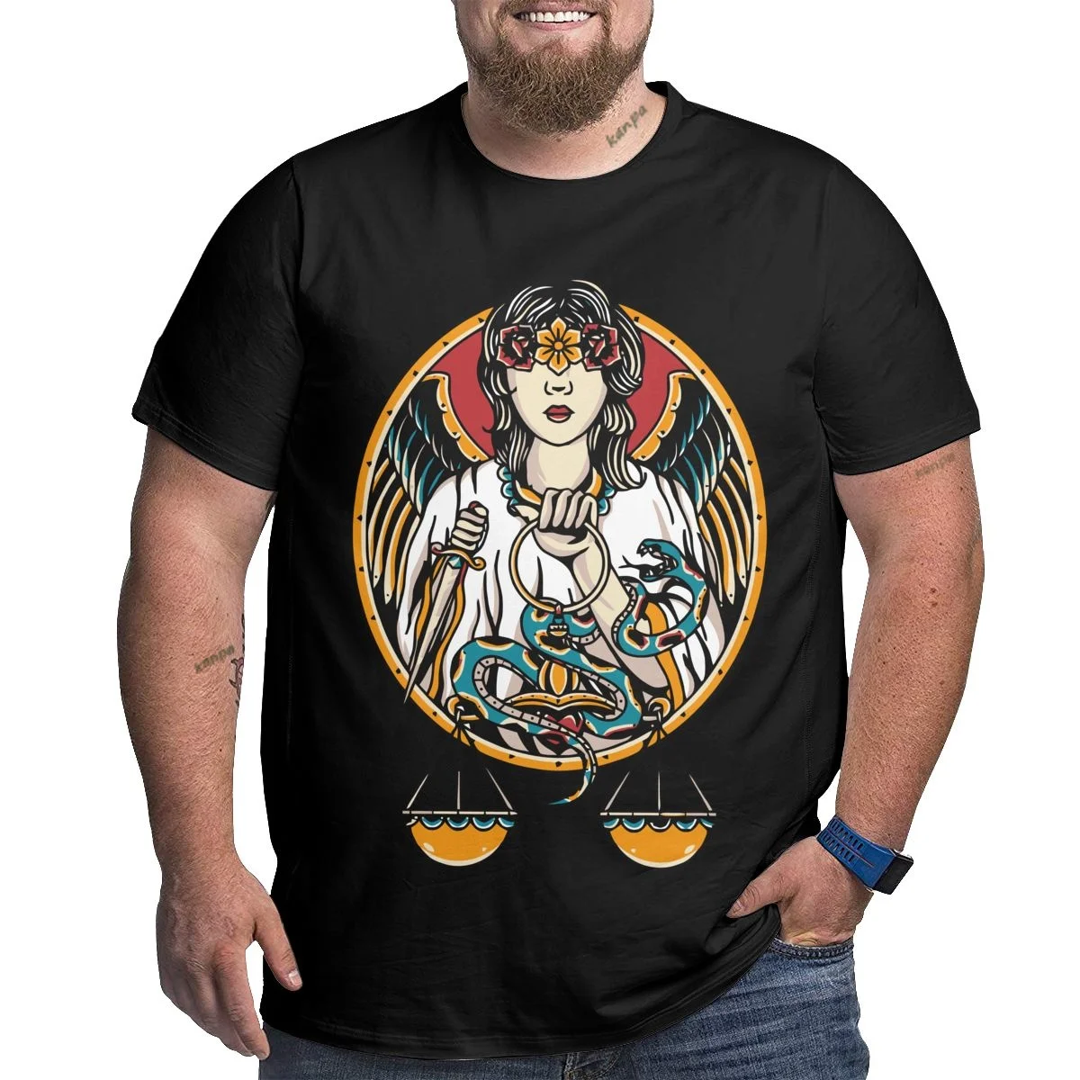 Japanese Style Beast Illustration Graphic T-shirts for Big and Tall Man Plus Size T Shirts Designed Oversized Top Tees Clothing
Japanese Style Beast Illustration Graphic T-shirts for Big and Tall Man Plus Size T Shirts Designed Oversized Top Tees Clothing