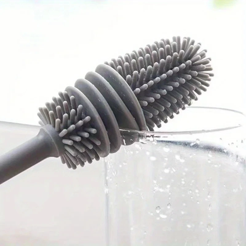 Silicone Milk Bottle Brush Cup Scrubber Glass Cleaner Kitchen Cleaning Tool Long Handle Drink Bottle Glass Cup Cleaning Brush
Silicone Milk Bottle Brush Cup Scrubber Glass Cleaner Kitchen Cleaning Tool Long Handle Drink Bottle Glass Cup Cleaning Brush