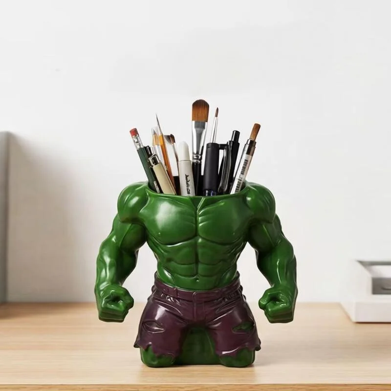 The Avengers Hulk Pvc Vinyl Hard Shell Pen Holder Desk Storage Decoration Pen Holder Girl Makeup Brush Interesting Storage Bin
The Avengers Hulk Pvc Vinyl Hard Shell Pen Holder Desk Storage Decoration Pen Holder Girl Makeup Brush Interesting Storage Bin