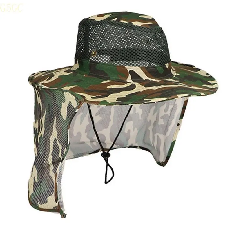 G5GC Soft Mesh Fisherman Caps Camouflage Floppy Hat for Mountain Climbing and Fishing
G5GC Soft Mesh Fisherman Caps Camouflage Floppy Hat for Mountain Climbing and Fishing