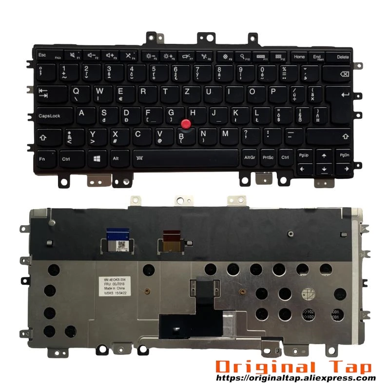 Клавиатура SK Slovakian с подсветкой для Lenovo Thinkpad Helix 20CG 20CH 00UR023 00UR061 00JT648 00JT608
Клавиатура SK Slovakian с подсветкой для Lenovo Thinkpad Helix 20CG 20CH 00UR023 00UR061 00JT648 00JT608