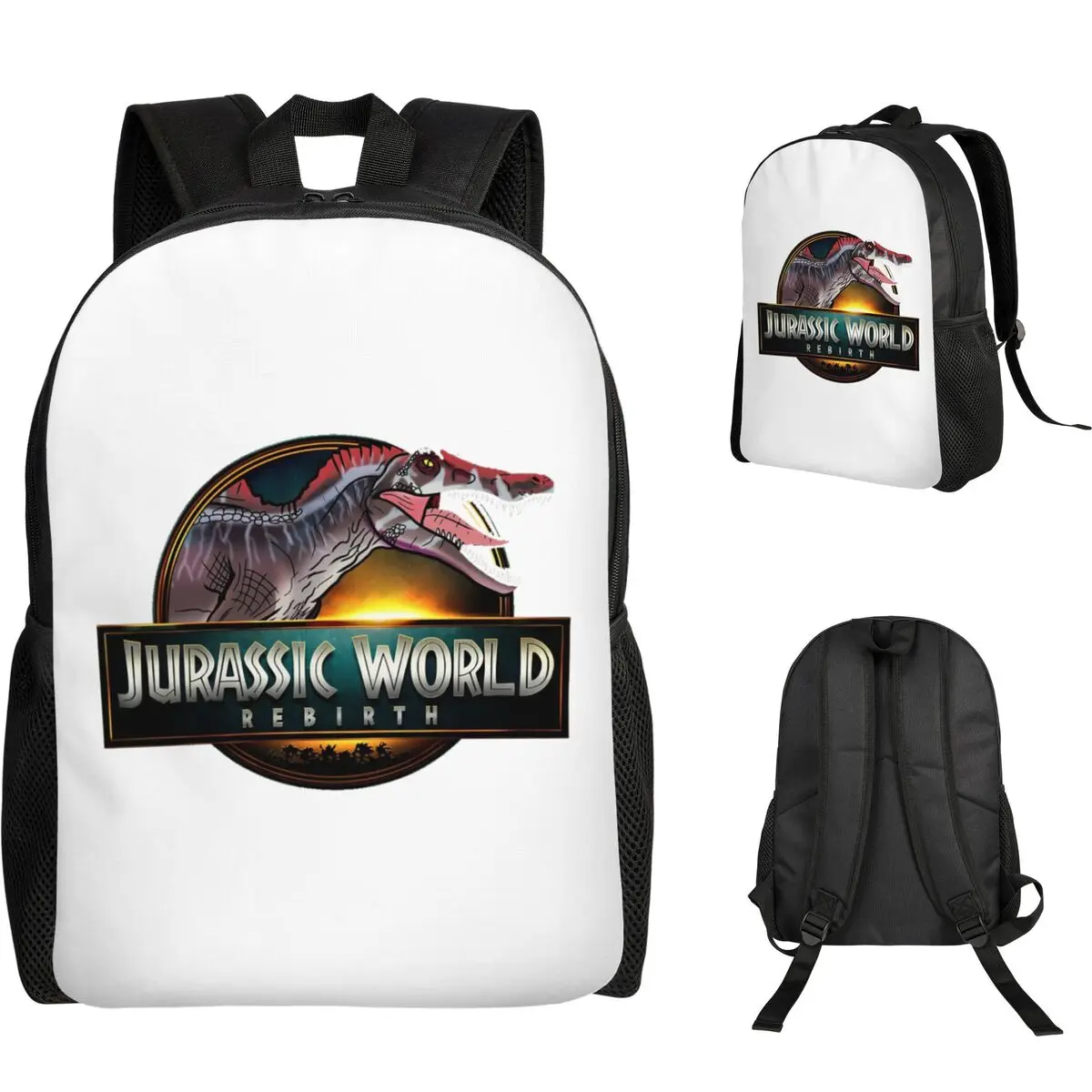 Jurassic World Rebirth Logo Dinosaurs Film Backpack Student Boys Girls BookBag School Bag Laptop Shoulder Bags
Jurassic World Rebirth Logo Dinosaurs Film Backpack Student Boys Girls BookBag School Bag Laptop Shoulder Bags