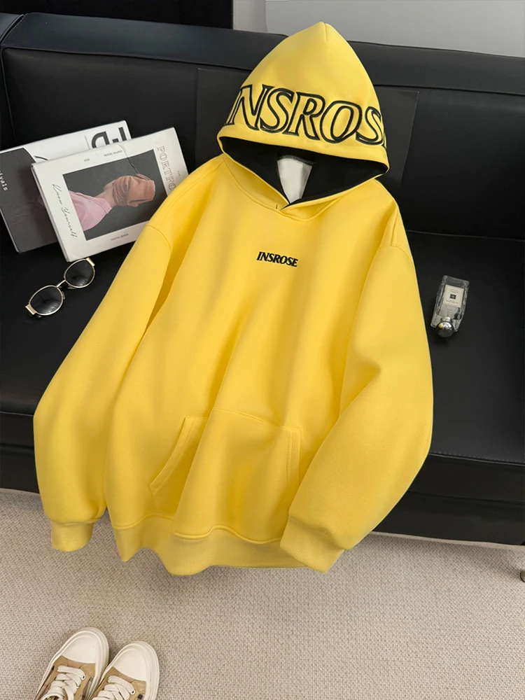 Trendy Streetwear Casual Sportswear Hoodie Women's Winter Loose Slimming Lazy Style American Top Fashionable New Arrival
Trendy Streetwear Casual Sportswear Hoodie Women's Winter Loose Slimming Lazy Style American Top Fashionable New Arrival