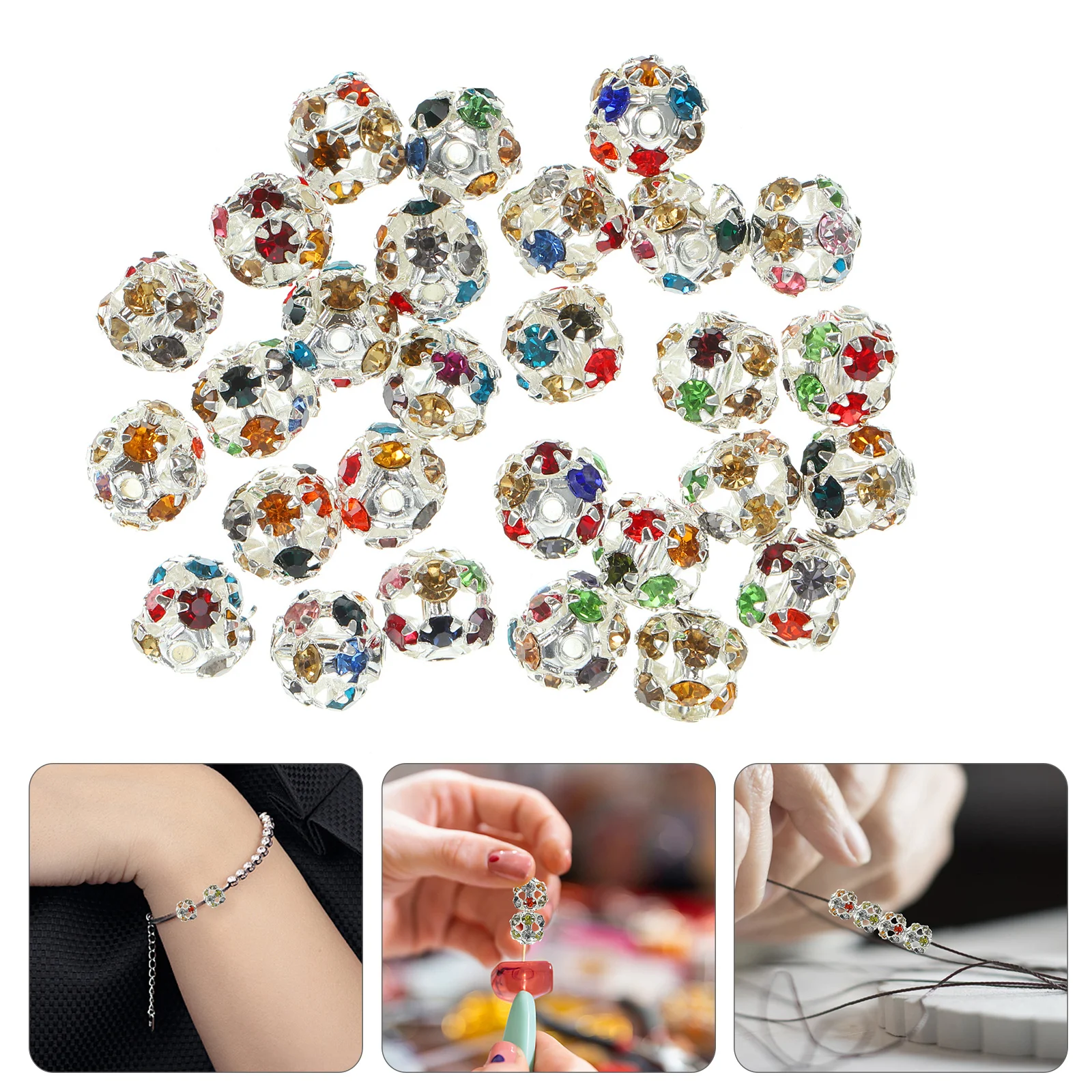 90Pcs Spacer Beads DIY Jewelry Making Supplies Loose Beads for Necklace Earring Craft Handicrafts
90Pcs Spacer Beads DIY Jewelry Making Supplies Loose Beads for Necklace Earring Craft Handicrafts