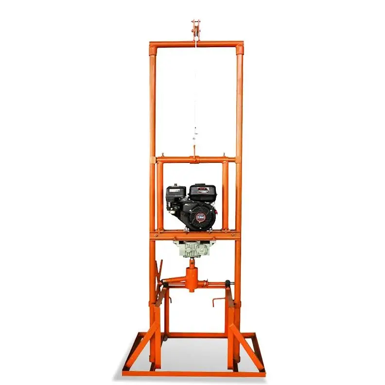 Портативная мини-буровая установка для водяных скважин 80 м, бензиновая/дизельная, ручная, легкая, для бурения скважин, хит продаж
Портативная мини-буровая установка для водяных скважин 80 м, бензиновая/дизельная, ручная, легкая, для бурения скважин, хит продаж