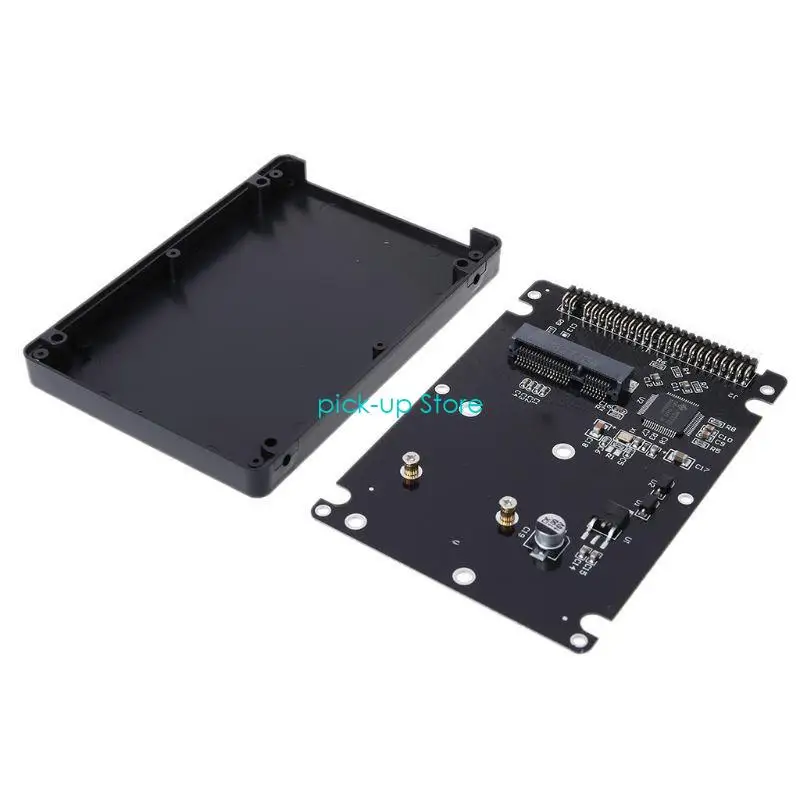 Q5WA Durable mSATA SSD To 44 Pin IDE Converter Adapter As 2.5 Inch IDE HDD For Laptop