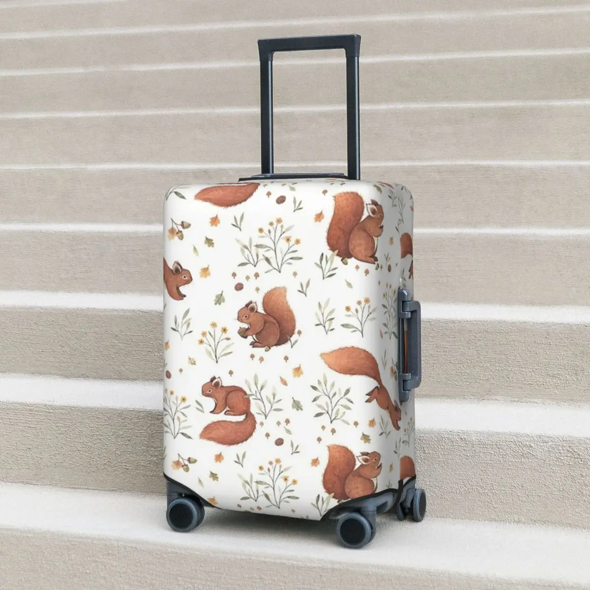 Cute Squirrels Suitcase Cover Protection Elastic Trip Luggage Protector Covers for 18-32 Inch
Cute Squirrels Suitcase Cover Protection Elastic Trip Luggage Protector Covers for 18-32 Inch