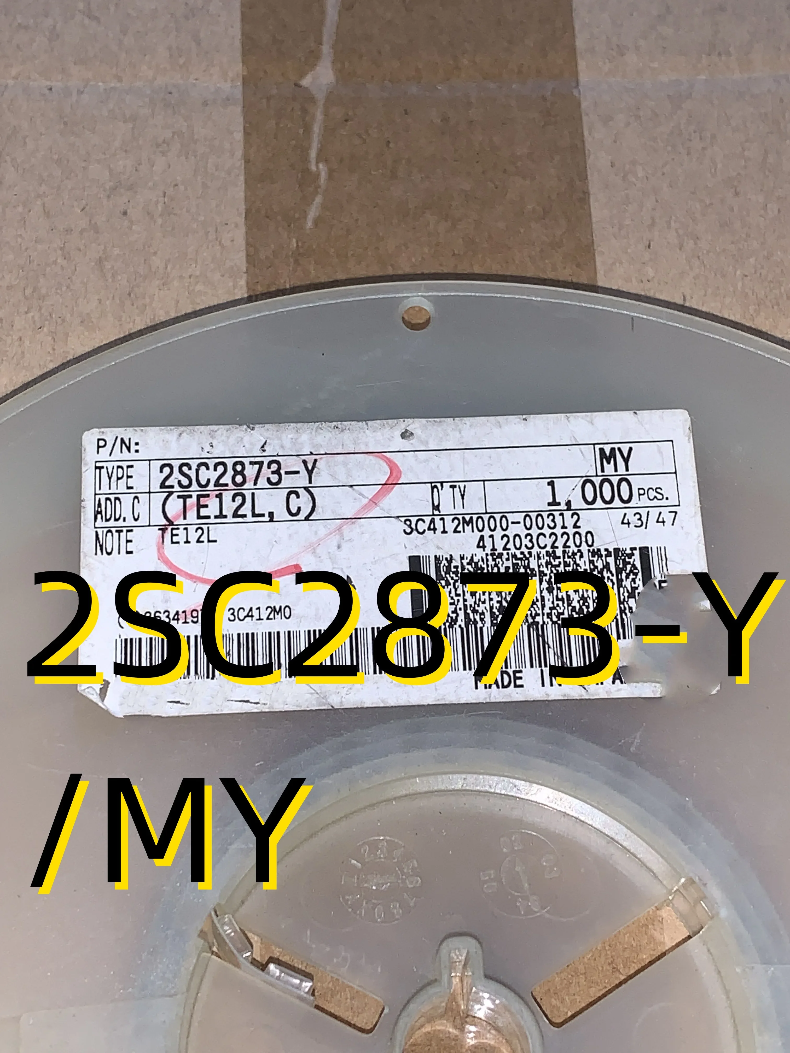 10шт 2SC2873-Y/MY
10шт 2SC2873-Y/MY