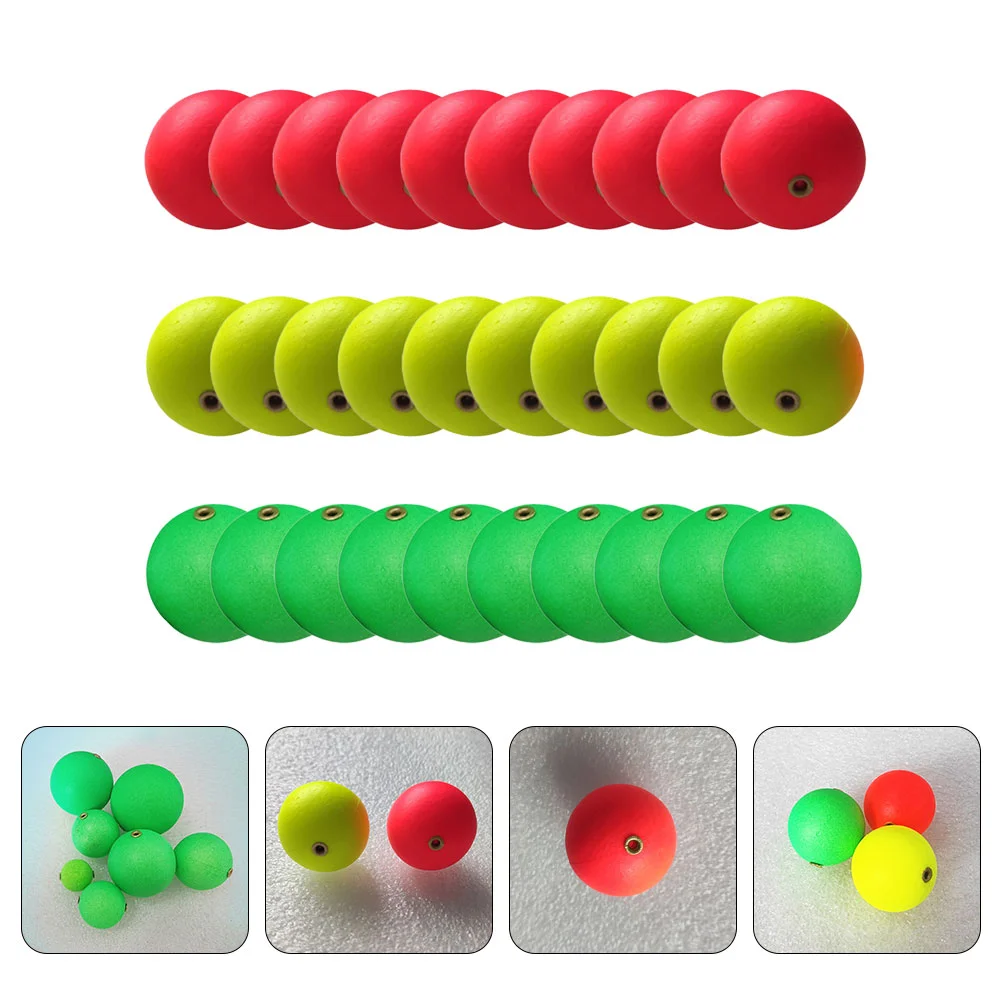 30 Pcs Fishing Float Lure Balls Buoy High Elasticity Foam Accessories Floating Floaters
30 Pcs Fishing Float Lure Balls Buoy High Elasticity Foam Accessories Floating Floaters